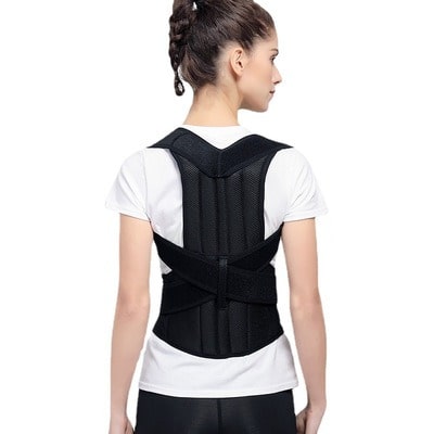 Strong Back brace for Posture Correction - Great for Work and Active Use